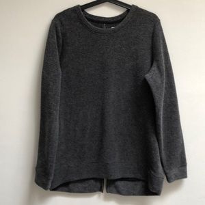 Lou and Grey Back Zip Sweatshirt